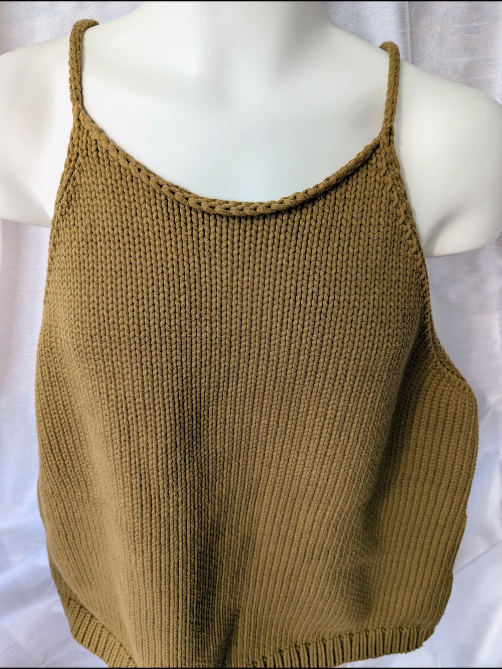 Set Of Banana Republic Chunky Knit Halter Sweater Tanks XL – Set of 2 - Picture 4 of 12